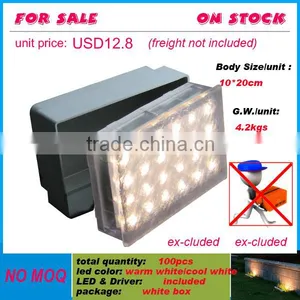STONE for Sale CE 15x10mm 8"*4" 2 W PC Outdoor LED Paver Light thumbnail-1