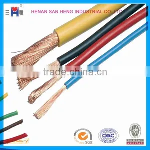 Low Voltage Copper Conductor Single Core Different Types of Electrical Cables Supplier's Choice thumbnail-1
