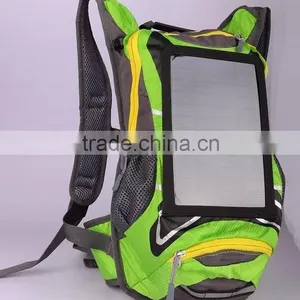 Waterproof Movable Outdoor 3.5w Convenient Solar Charger Backbag For Mobile Phone Iphone Digital Camera MP3 MP4 GPS thumbnail-1