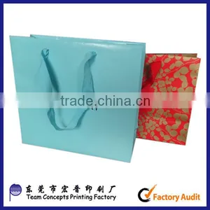 Metallic Foil Hot Stamping Jewelry Printed Paper Bag thumbnail-3