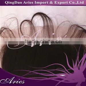 Custom Made! 16" Straight Virgin Remy Silk Base Closure, Lace Closure thumbnail-1