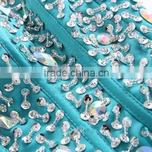 Hot Dress Fashion Design Amazing Peacock Feather Prom Dress thumbnail-2
