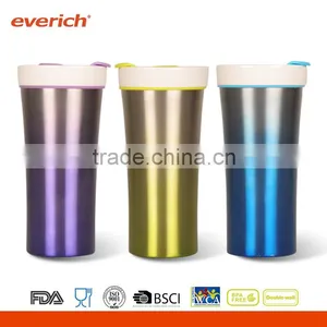 2015 Best Selling Plain White Ceramic Mug With Lid thumbnail-1