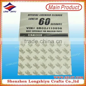 Stainless Steel Rectangular Custom Company Metal Door Nameplates,we Make Your Own Design Plaque Badge Emblem With 3M Adhesive thumbnail-1