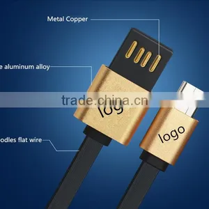 USB Dual Use Metal Micro USB Cable thumbnail-1
