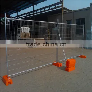 Australia Standard Construction Hot Dipped Galvanized Steel Tube Welded Temp Fence thumbnail-1