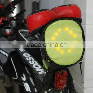 2016 Cycling Security Bike Sadle Bag Bike Back Seat Led Light Bag LED Light Bicycle Wireless Turn Signal Mountaineering Bag thumbnail-1