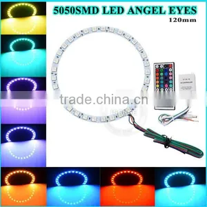 70mm 130mm 5050SMD Circular Halo Ring RGB Rgb Led Angel Eyes thumbnail-1