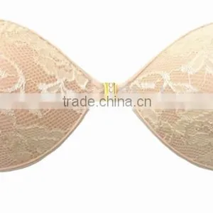 High Quality Low Back Strapless Bra Self-Adhesive Invisible Lace Bra thumbnail-5