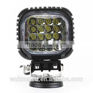 Square 48w Led Flood Light 4x4 off Road 12V Tractor Jee-p Work Lights Fog Light For Jee-p Cabin Boat SUV Truck Car ATV Supplier's Choice thumbnail-2