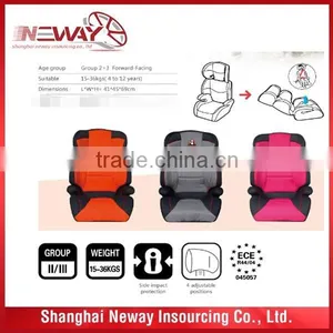 Colorful Certificated Children Safetycar Seat(8 -12 Years) thumbnail-1