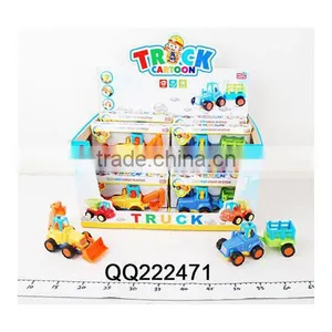 4PCS Kids Friction Farmer Car With Bulldozer ,friction Car for Kids thumbnail-5