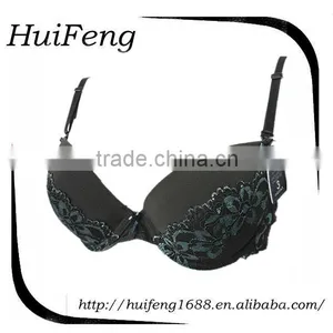 Breathable Colorful Mixed Color Nylon Ladies Latest Design Bra thumbnail-2