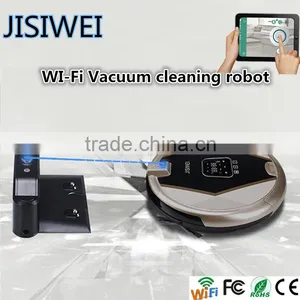 2016 Newest Robot Vacuum Cleaner 3 in 1 Functions JISIWEI S+ Golden Carpet, Wooden Floor, Marble thumbnail-6