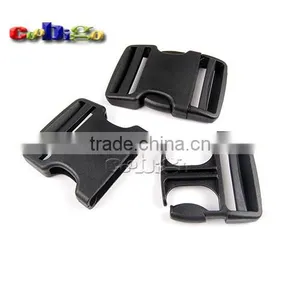 2" Webbing Dual Adjustable Arched Buckle for Luggage Hiking Camping Bags #FLC407-50B thumbnail-2