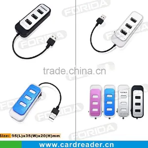 Forida Hot Sale 3 Ports USB 2.0 HUB Mini Usb Hub thumbnail-3