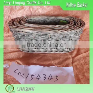 Sea Grass Square Wicker Storage Basket thumbnail-1