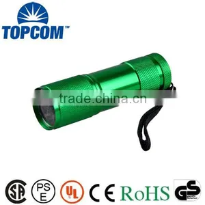 Aluminum 9 LED Lantern Mini LED Flashlight thumbnail-1