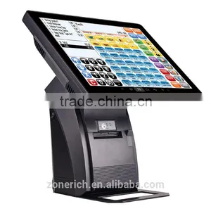 Aluminum Case All in One Touch Pos Terminal ZQ-P1088max 15" Screen thumbnail-1