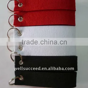 Felt Folded Key Strap,promotional Keychain,key Tag thumbnail-1
