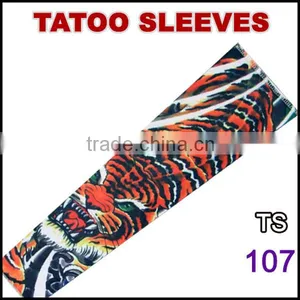 TS107 Temporary Tattoo Sleeve All Style Size Available SEAM Stickers thumbnail-1