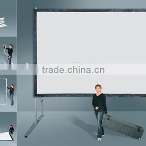 Top Quality Fast Fold Screen/Portable Screens/folding Portable Projection Screen thumbnail-3