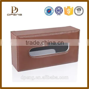Hot Sale Car Tissue Box Fabric Tissue Box Covers Made in China thumbnail-3