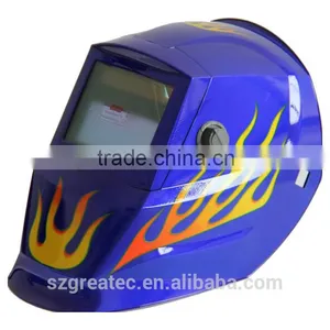 LYG-5522A Fire Design Have 5 Different Color Industrial Safety Auto Darkening Welding Mask thumbnail-1