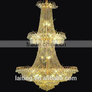 Luxury Crystal Chandelier, Fancy Chandelier for Hotel Lobby thumbnail-2
