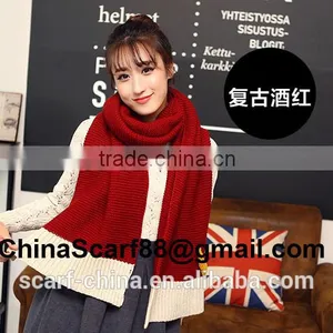 Wholesale Cute Wool Scarf thumbnail-3