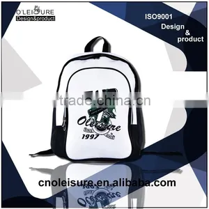 Leather Satchel Mens Canvas Backpacks Rucksack Backpack thumbnail-1