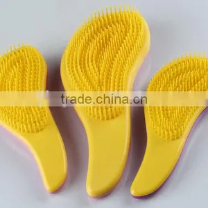 Plastic Trangle-free Hair Brush thumbnail-1