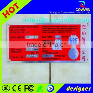 Popular Personalized Zinc Alloy Plate With VIP Letter thumbnail-4