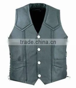 DL-1582 Leather Vests thumbnail-1