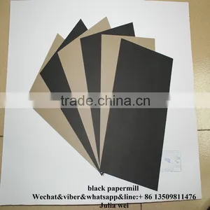 Black Paper With Grey Back Laminated Board Black Paper Cardboard/core Board Paper/core Black Cardboard Paper thumbnail-5
