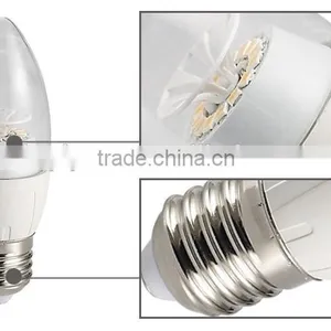 2015 China Led Display Corn Bulb E14/E27/b22 C30HAP With Tail of CE and ROHS Approved 5W Led Candle Light thumbnail-4