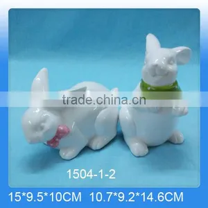 Handmade Home Decor Ceramic Rabbit Decoration,ceramic Rabbit Figurine,ceramic Rabbit Statue thumbnail-4
