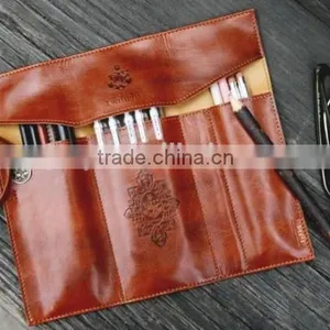 City Twilight Creative Pencil Bag Roll Leather Make Up Cosmetic Pen Case Pouch Purse Bag For School thumbnail-4