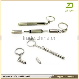 Promotional Mini Screwdriver Keychain With Logo/mini Screwdriver Keychain /Custom Mini Screwdriver Keychain ZDS2019 thumbnail-1