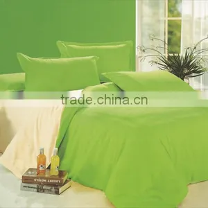 2015 Hot Microfiber Solid Color Match Bedding Set Plain Color thumbnail-2