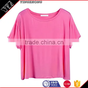 Manufacturer China Women's Clothing Cotton Bluk Custom Logos t Shirt Cheap Shirts Made in China thumbnail-1