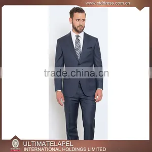 Wholesale Cheap High Quality Custom Made Slim Fit Man Business Suit for Man Supplier's Choice thumbnail-1
