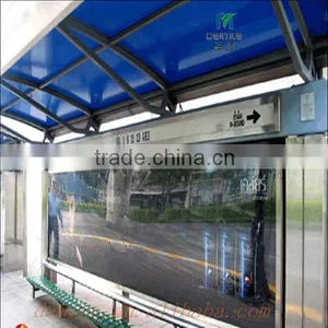 Different Kinds of Processing for Bus Stop Polycarbonate(pc) Board Advertising Light Box thumbnail-1