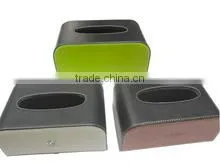 Pu Personalized Ellipse Napkin Box thumbnail-1