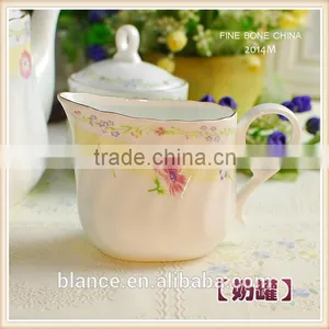 Flower Coffee Set With Crinkle Surface thumbnail-1