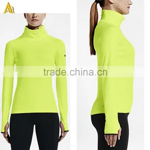 GYM Women Seamless Gym Sports Running Thermolite Pullover Jacket thumbnail-1