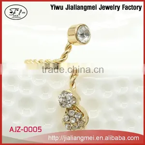 High Quality Jewelry Latest Multiple Finger Ring Design For Women thumbnail-1