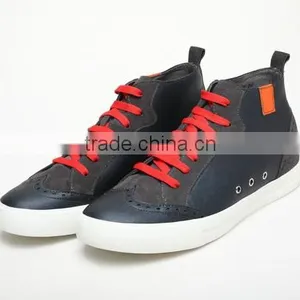 Cow Leather High Cut Runnning Athletic Sports Shoes thumbnail-2