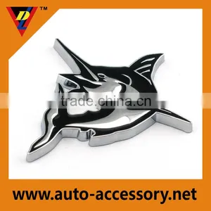 Factory Sale Customized Fish Car Emblem Logo Tag thumbnail-1