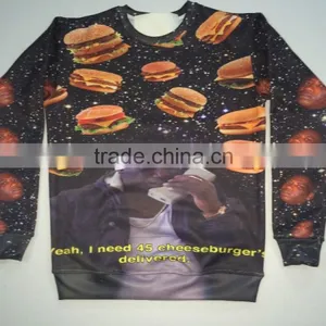 2015 Hot Design Wholesale Crewneck 3D Printing Sweatshirt Sweater thumbnail-2